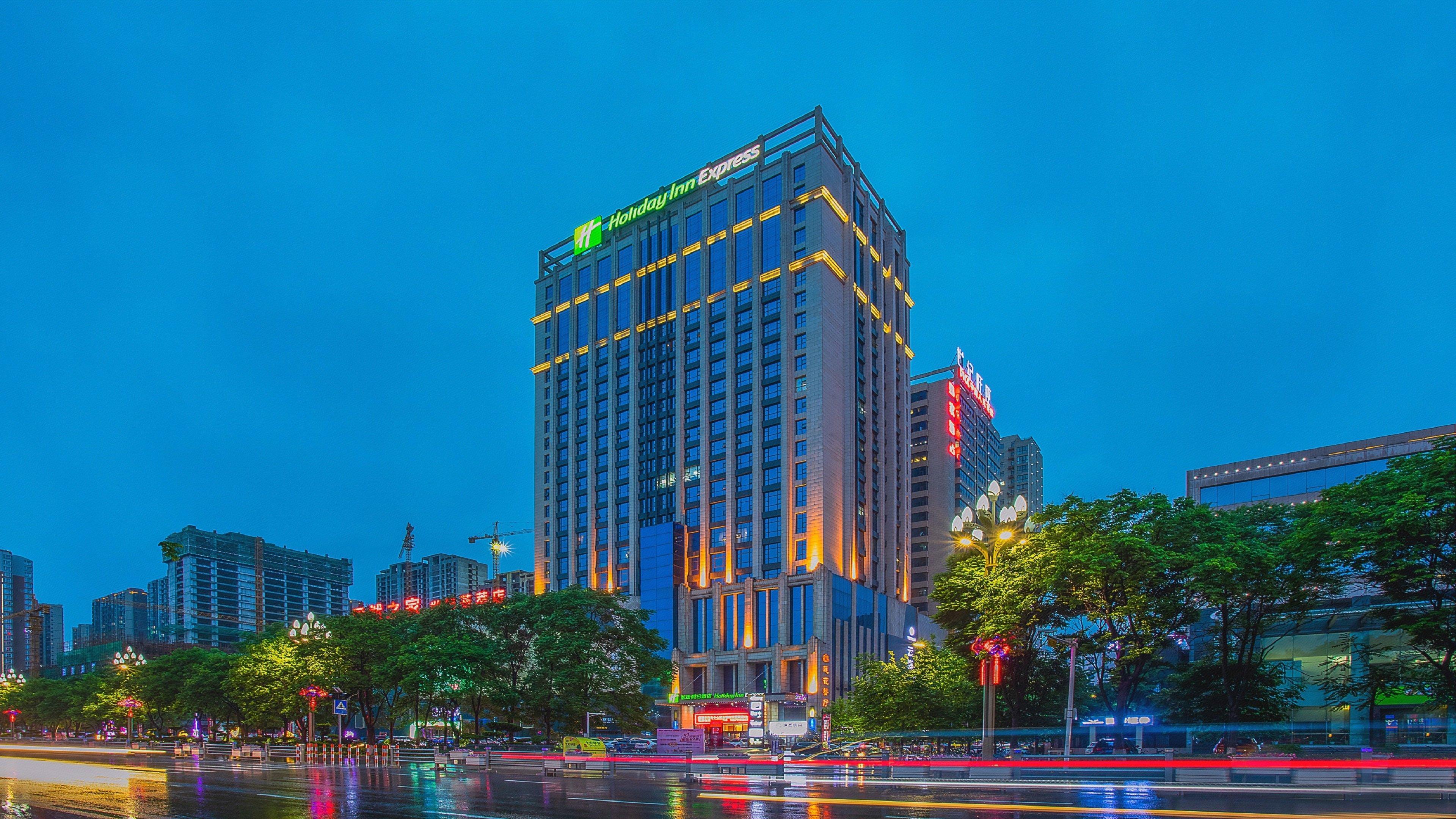 Holiday Inn Express Baoji City Centre By Ihg Exteriör bild