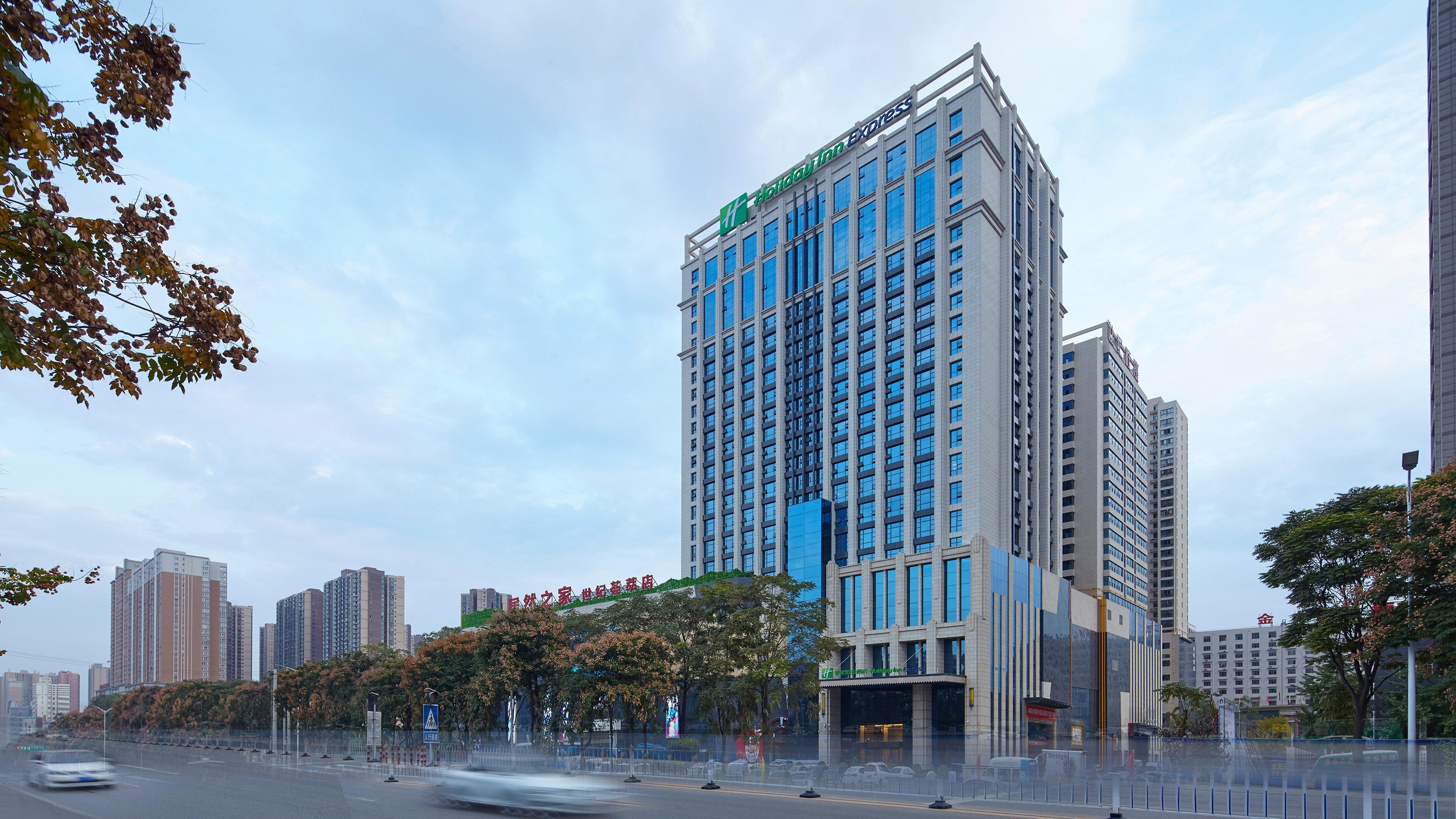 Holiday Inn Express Baoji City Centre By Ihg Exteriör bild