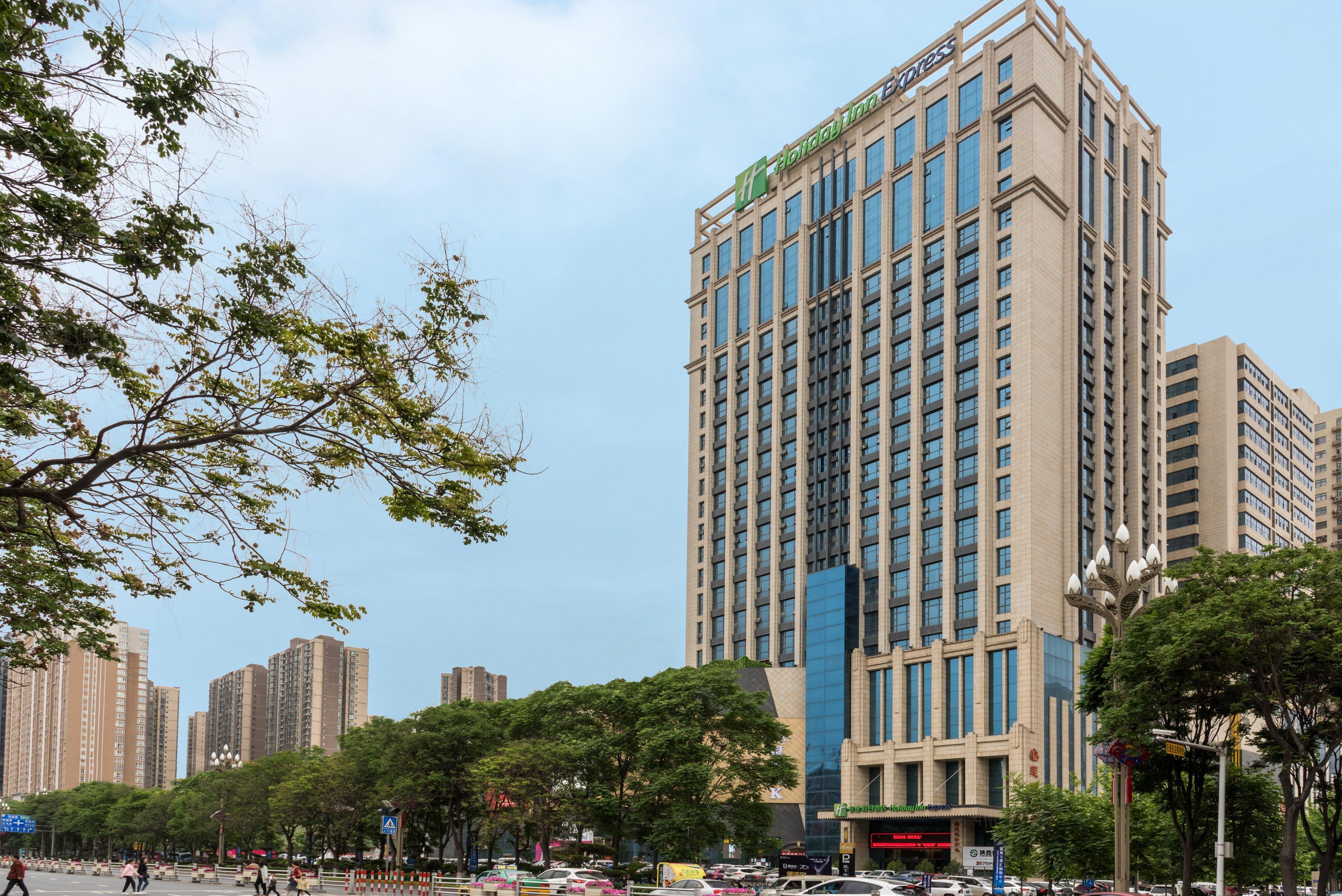 Holiday Inn Express Baoji City Centre By Ihg Exteriör bild